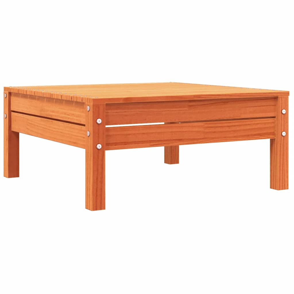 Garden Sofa with Cushions and Footstool 2 Seater