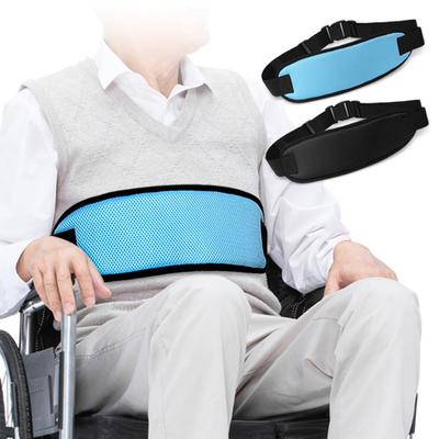 Wheelchair Seat Belt Adjustable Quick Breathable Protective Waist Design Tear-Resistant Release Widened Nylon Medical Waist