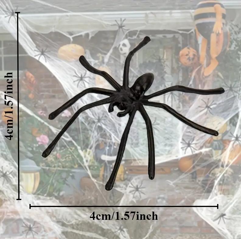 1/2/3 Stück Halloween Dekoration Spinnennetz Baumwolle Spinnennetz Party Requisiten künstliches Spinnennetz Heimdekorationszubehör