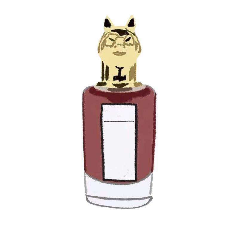 10ml Panhai Animal Head Perfume Sample: Fox, Elk, Hound, Peacock, Parrot Scents - Set of 10 Ready to Ship