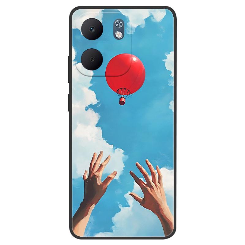 

Phone Case for OPPO A5x 4G Luxury Protective Soft Silicone TPU Back Shell For OPPO A5x 5G Flower Painting Back Covers Fundas OPPO A5x 4G
