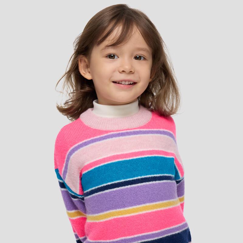 Gap Girl Toddler 2025 Winter Textured Crew Neck Knit Sweater