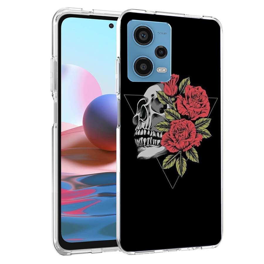 

Ярко-красные розы Цветы Чехол для телефона Для Redmi Note 13 12 14 15 Pro Plus 13R 11 11T 11E 11S 10 Pro 10S 9 9S Чехол Мобильный Прозрачный ТПУ Redmi Note 15 4G