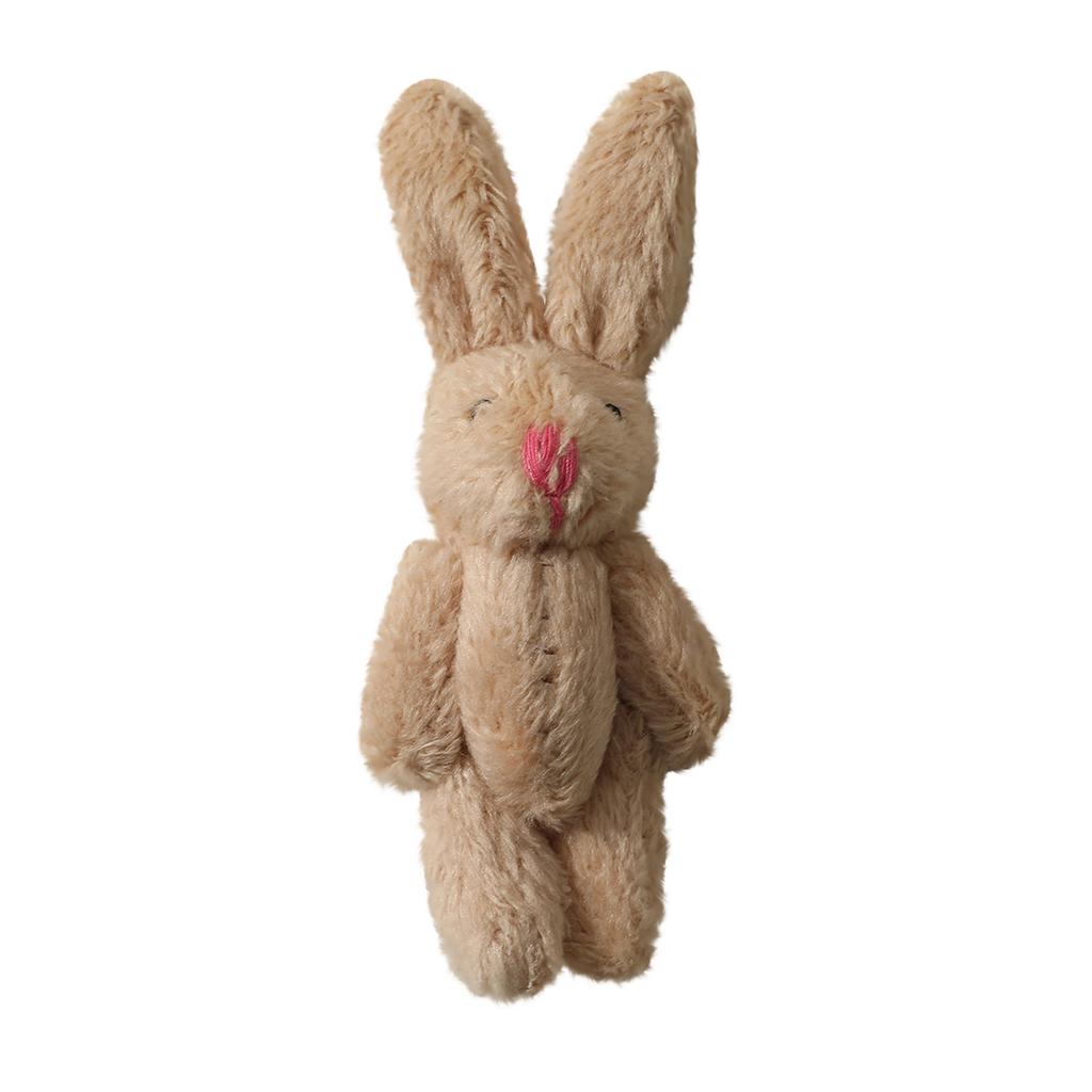 Easter Plush Bunny Small Joints Bunny  Stuffed Animal Gifts, Birthday Cake Wedding Decoration Party Accessories