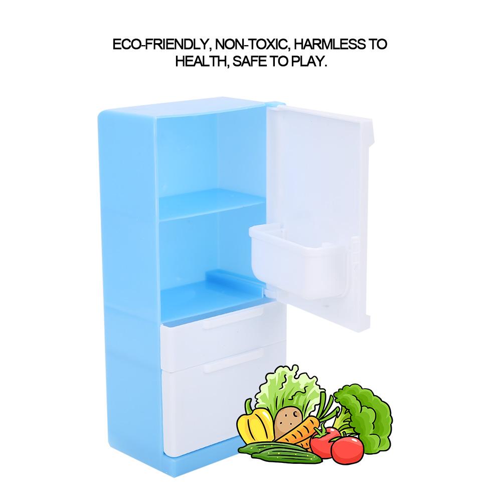Mini Refrigerator for Dolls Derived Product Dolls Simulation House Furniture Doll Fridge Toy
