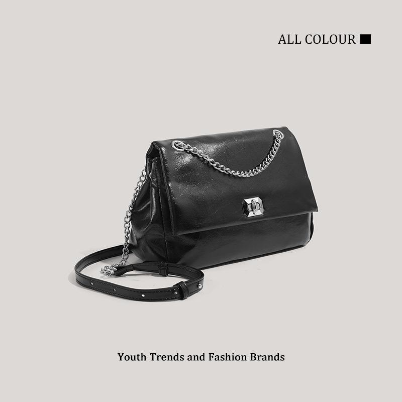 Bag Women's New Underarm Bag Fashion Versatile Chain Small Square Bag Niche Premium Commuter Single Shoulder Oblique Span