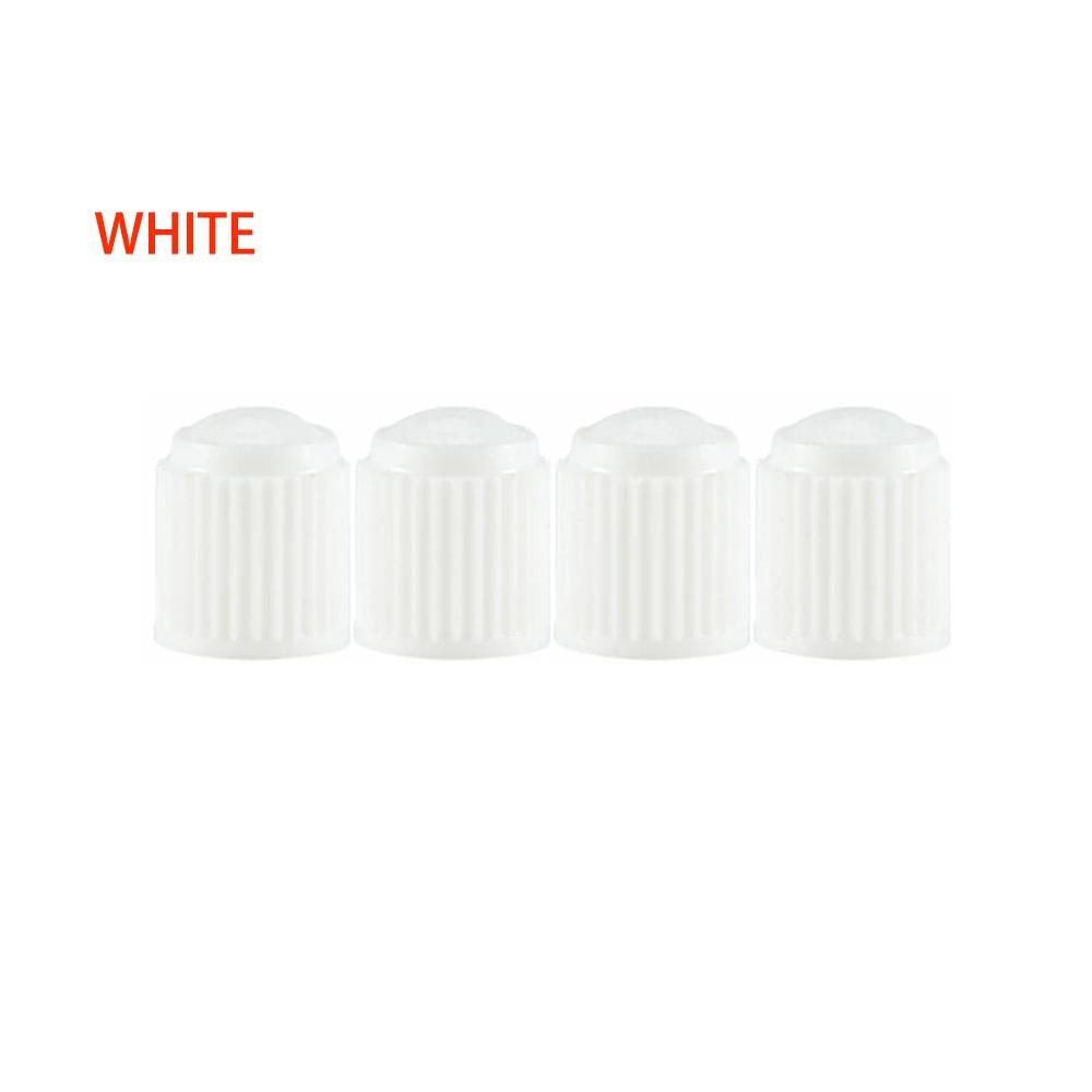 Universal Plastic Tire Valve Stem Caps with Rubber Ring Black Dustproof Air Valve Cover for Car Motorcycle Bike Wheel Tyre Valve Stems 1