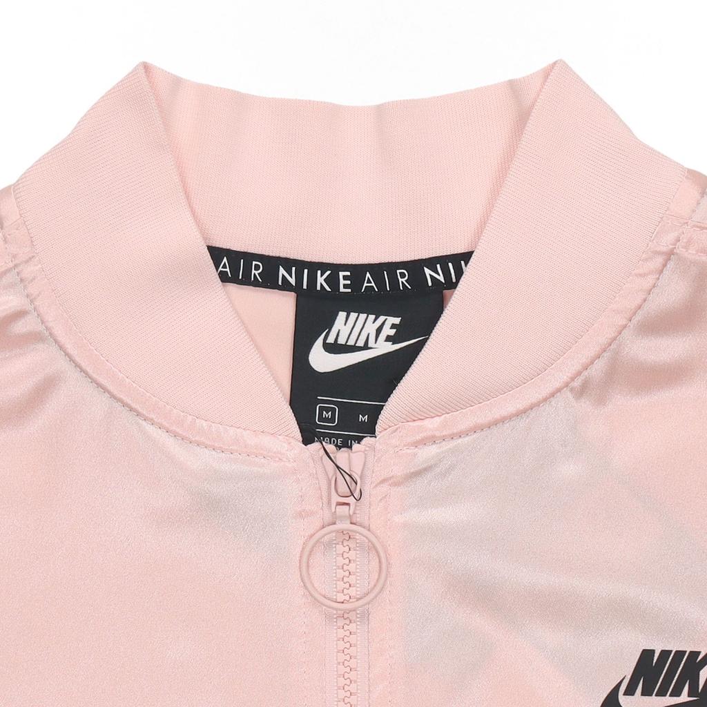 Nike Air Track Jacket Satin Short Casual Women Jackets Pink BV4780-682