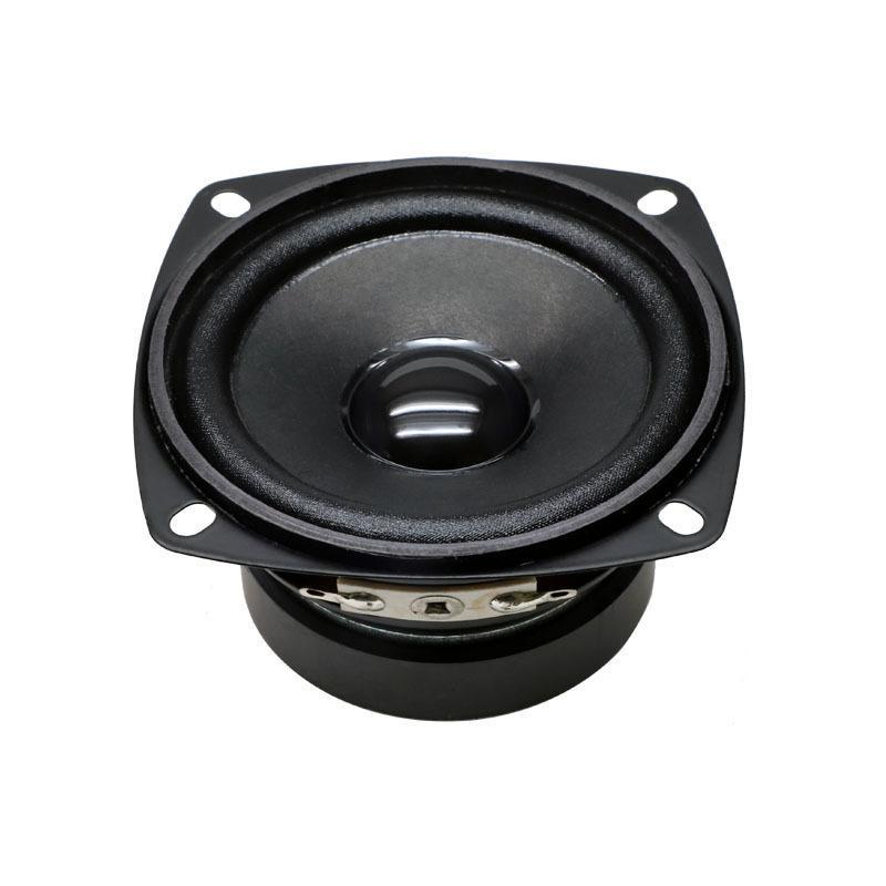 3 Inch Subwoofer Speaker 78Mm 4 15W Convex Cap Bass Square Woofer Dual Magnetic Speaker Diy Bookshelf Home Speakers