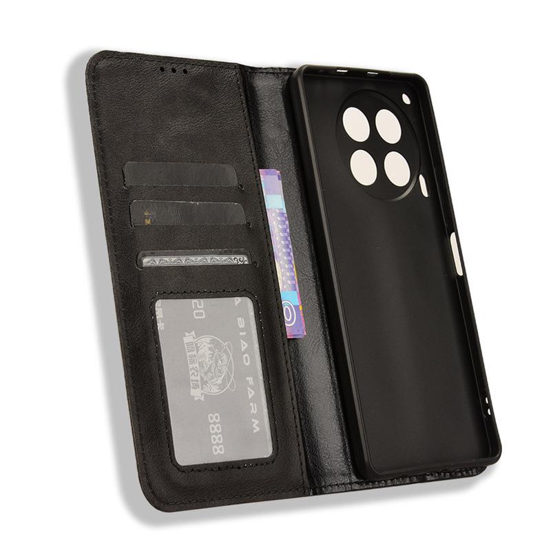 Tecno Camon 30 4G/5G Läder Fodral med Kortplats
