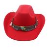 New Men'S And Women'S High-End Top Hats, Ethnic British Style, Tibetan Cowboy Hats Wholesale