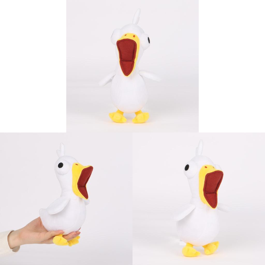 My Voice Zoo Plush Duck Toy With Soft Short Pile Fabric For Kids And Adults