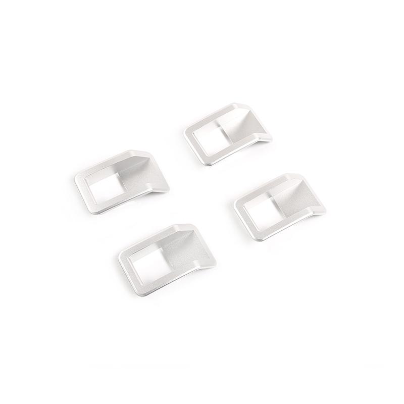 For 04-19 Land Rover Defender 90 110 130Car Internal Door Latch Outside Frame Handle Decoration Cover Defender Auto Accessories