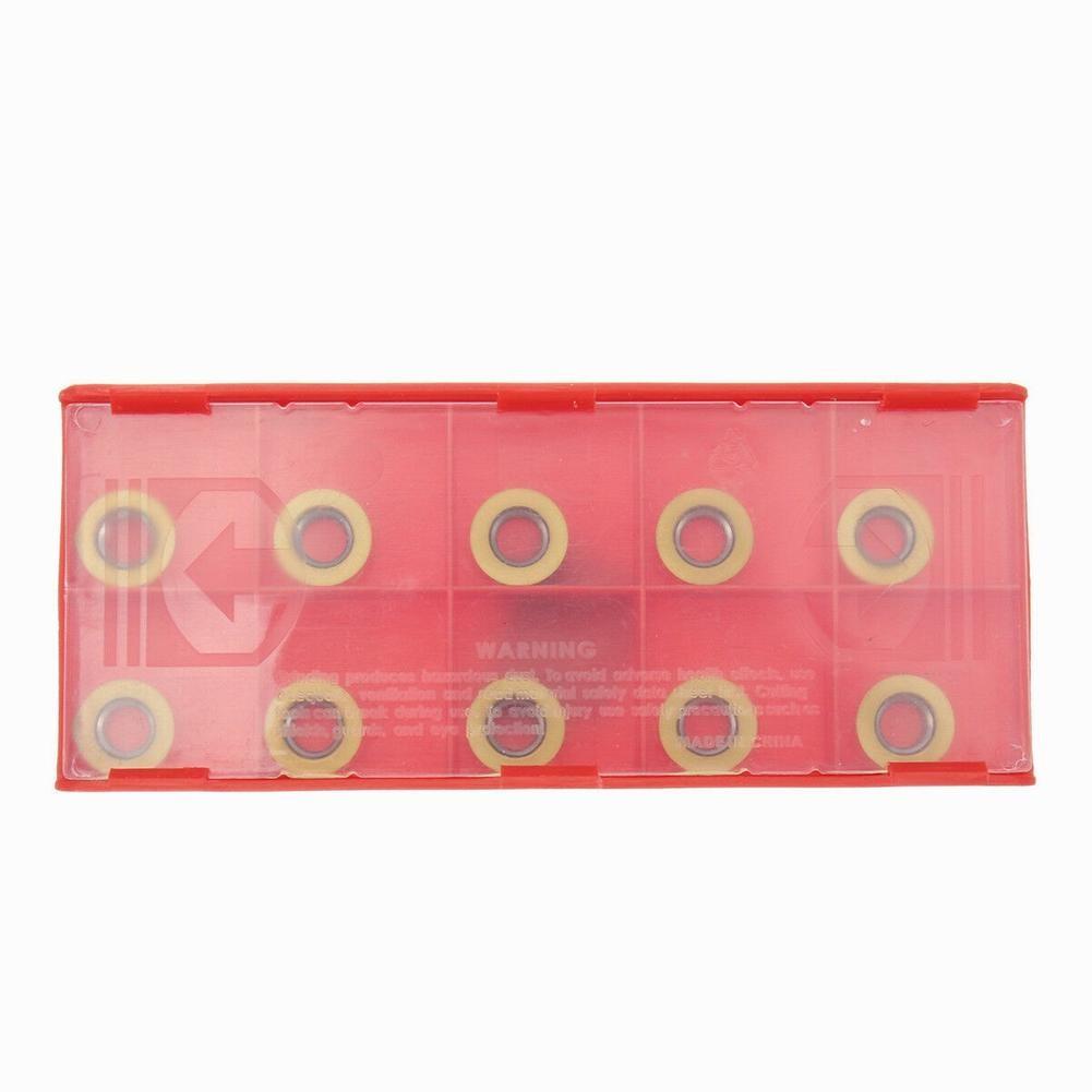 10pcs RPMT10T3MO Carbide Inserts Cutters For CNC Lathe Steel Milling Tool