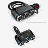 Dual USB Port 3 Way Auto Car Cigarette Lighter Socket Splitter Charger Plug Adapter DC 5V 1A+2.1A for All Phone PC Ipad