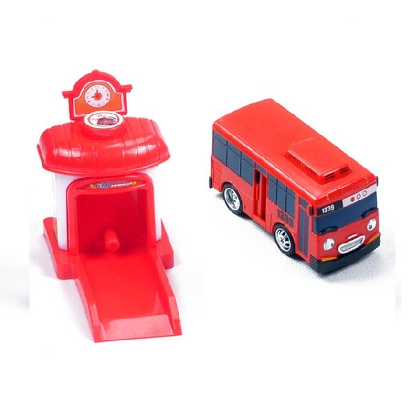 

Тайо Маленький Автобус Мультяшний Милий Катапульта Розсувні Двері Можуть Відкриватися Парковка Катапульта Іграшка Аніме Модель Дитячий Пазл Подарунок Дитяча Машина 1PCS Red