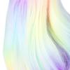 Joint Doll Wig Gradient Color High Simulation Soft Supple 1:3 Doll Wig for 21‑24cm Head Circumference Dolls