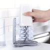 2-in-1 Glass Bottle Cleaner and Cup Brush Durable PP Material, Manual, Uncharged, Ideal Holiday Gift, 1pc