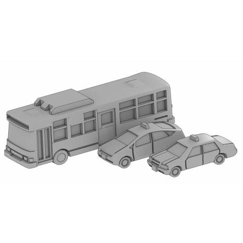 

Modelium 1/700 TFS Series Automobile Set C Resin Kit T19V700-006M