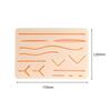 Silicone Skin Suture Training Kit Reusable Traumatic Skin Teaching Module Medical Surgical Suturing Gadgets Supplies