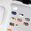 1roll/500pcs Cute Cat Themed sticker decoration for Back to school Class reward Birthday gift skateboard luggage bike scooter hand account