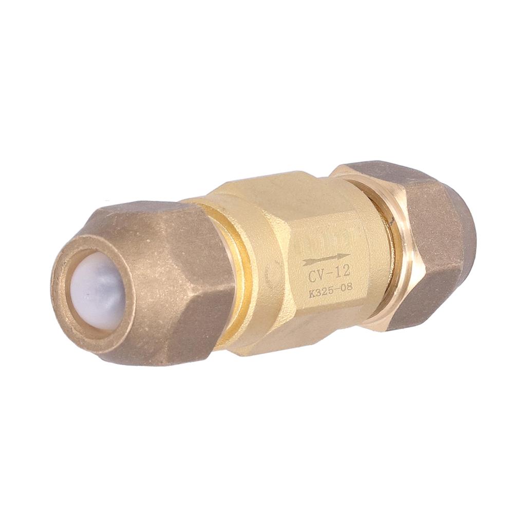 Check Valve Brass Non Return 1 Way 1 2in Threaded Pneumatic Air Compressor Accessories