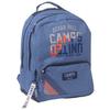 Backpack - CAMPS - Beard Wolf - 2 Compartments - Woven Polyester - Blue