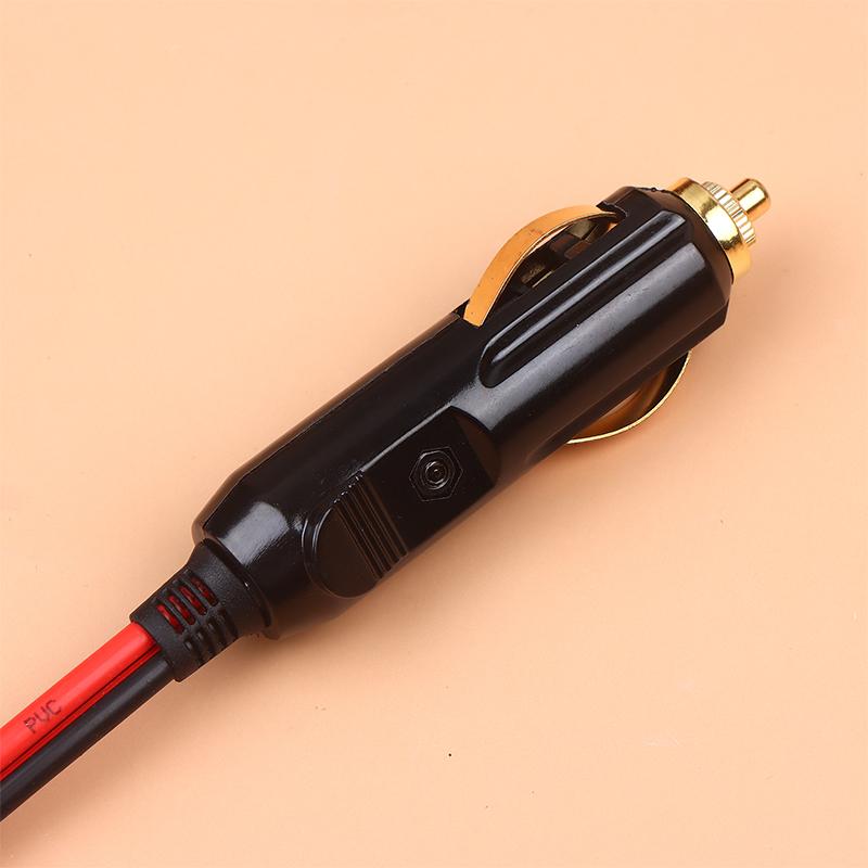 Auto 20A Male Car Cigarette Lighter Led Socket Plug Connector Adapter Sigaretten Aansteker Auto Copper Wire High-Power 12V 24V