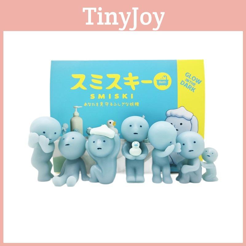 Glow In The Dark Badkamerspeelgoed Figuren Bouwbare Pvc Modelkit Voor Kinderkamer Decoratie