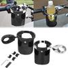 Universal Motorcycle Handlebar Cup Holder for Harley-Davidson & ATV Models