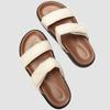 Fashion Fashion Round Toe Soft Sole Platform Sandal Women Open Toe Narrow Band Flat Sandals Summer Comfort 35-43 Large Size Beach Shoes
