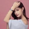 Diamond Oval Metal Watch LC702BU_L