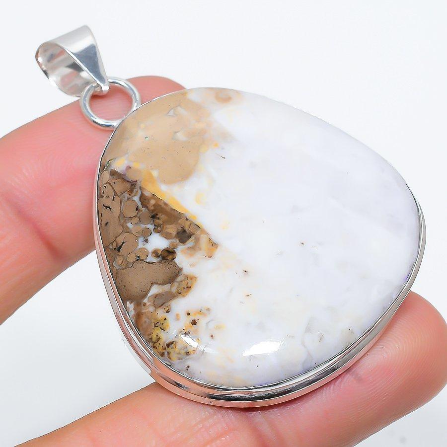 

Picture Jasper Gemstone Handmade Ethnic Jewelry Pendant 2.36 SR-7096