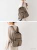 VITAFELICE Damen Rucksack aus Nylon mit 10 Taschen (vnsb-604z) (Grau Beige)