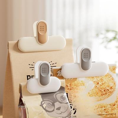 Freshness-preserving Sealed Snack Sealing Clip - Wide Design with Anti-slip Function - Home Use Sealing Clip - Kitchen Tea Moisture-proof Clip