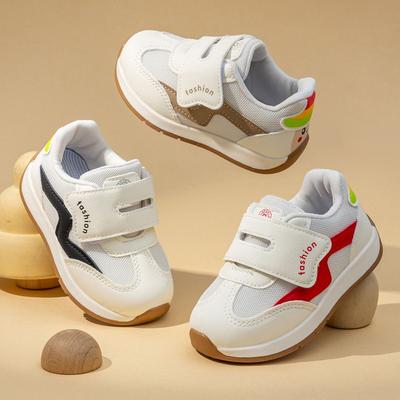 Chaussures pour bébé et tout-petit nouvelle collection printemps mesh garçons chaussures de course semelle souple antidérapante filles chaussures d'intérieur