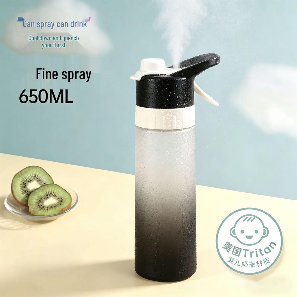 Tritan Multi-Functional Portable Water Cup for Sports and Tea Separation - Ideal for Men, Women, Students, and Children.