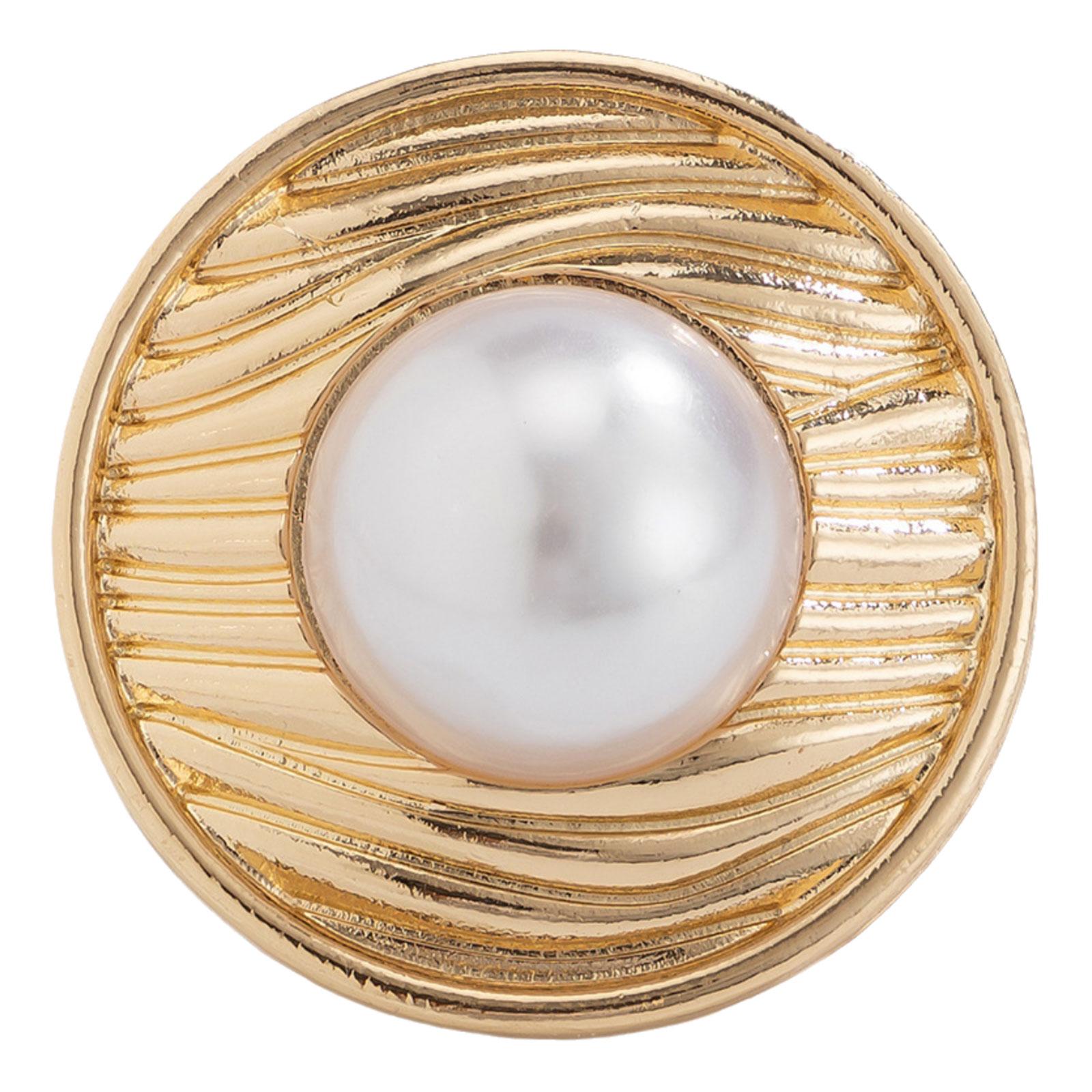 

Винтажное кольцо-спираль с жемчугом, регулируемое открытое кольцо для женщин и девушек, преувеличенное нерегулярное кольцо на палец, модная бижутерия 2