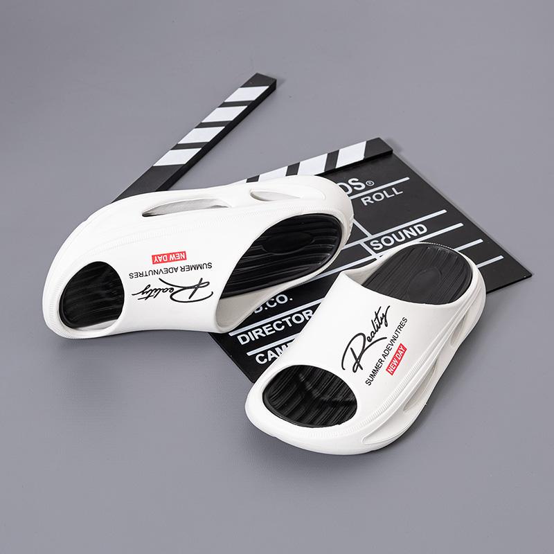 Men's Summer 2025 New Style EVA Slippers Home Use Casual Non-Slip Straight Design Sandals For Outer Wear man summer slippers