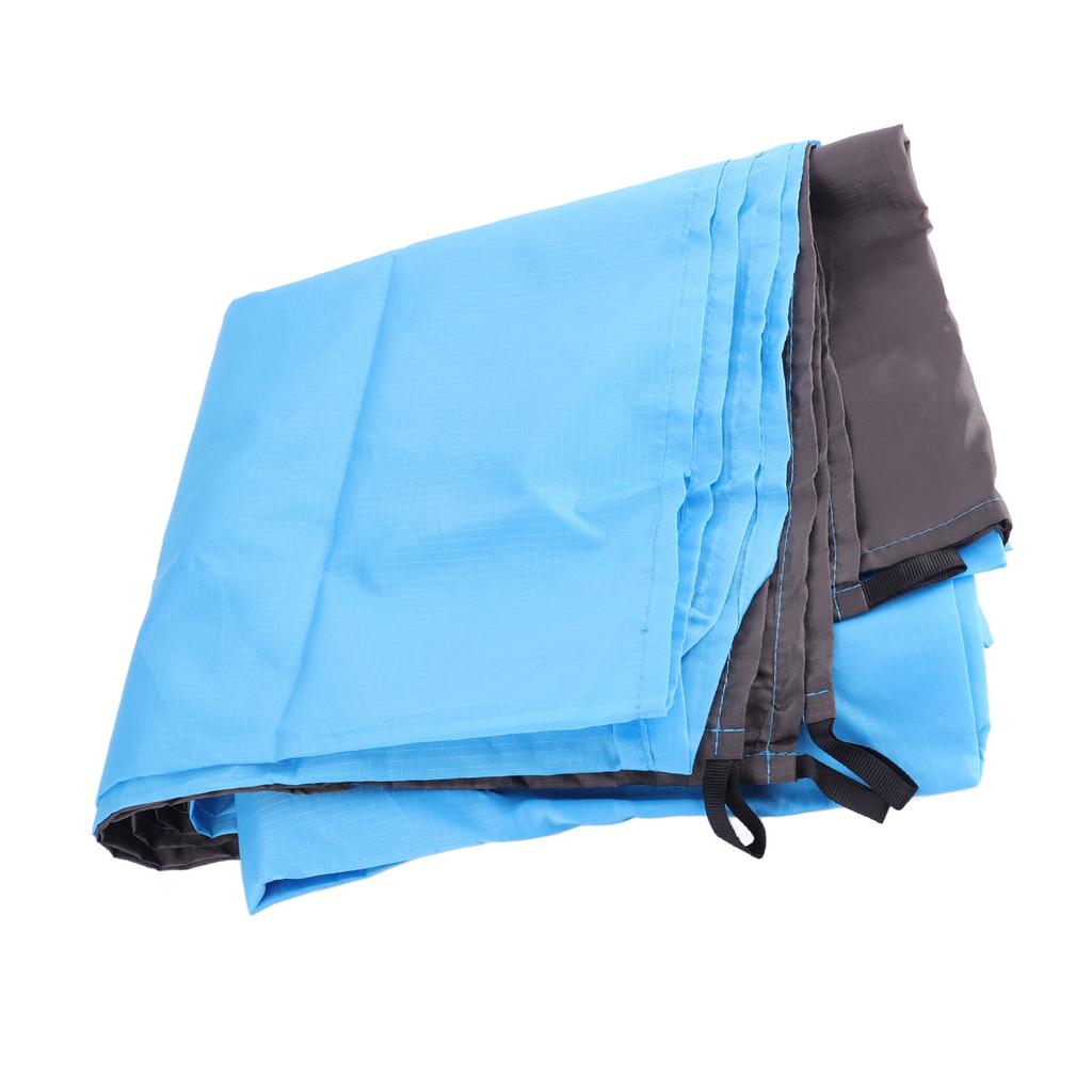 Beach Blanket Polyester Nylon Foldable Waterproof Sand Proof Beach Mat with Cloth Bag for Picnic Travel Outdoor Camping