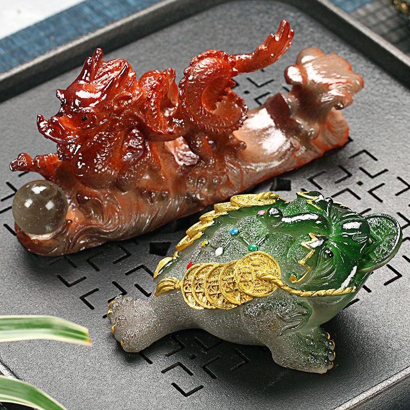 Фигурки чайных питомцев, меняющие цвет