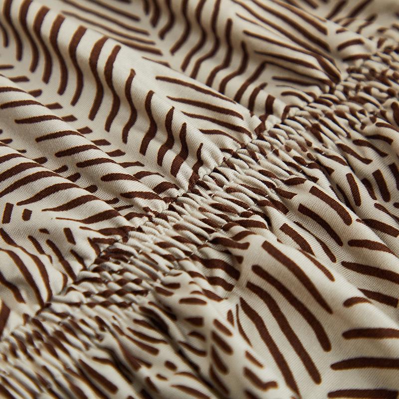 Four Seasons Non-Slip Stain-Proof Printed Sofa Cover for Living Room