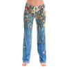 Women's Fashion Loose Casual Bow Printed Casual Pants