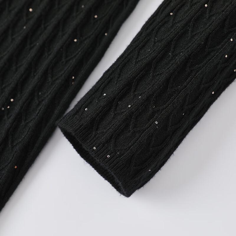 FivePlus Sequin Slim-Fit Knit Sweater