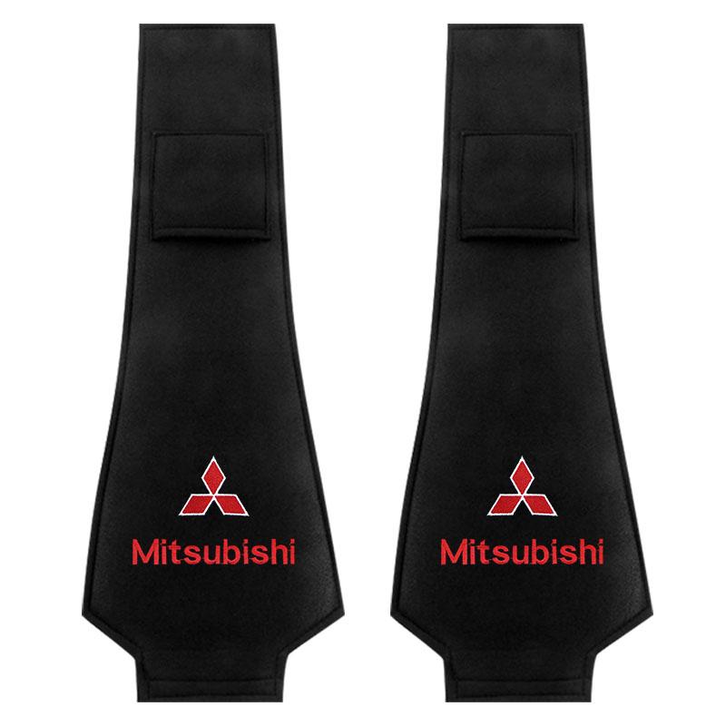 Car Seat Back Headrest Pillow Storage Bag Dustproof Cover for Mitsubishi Outlander Lancer 10 9 ASX L200 Pajero Center Hub Cap