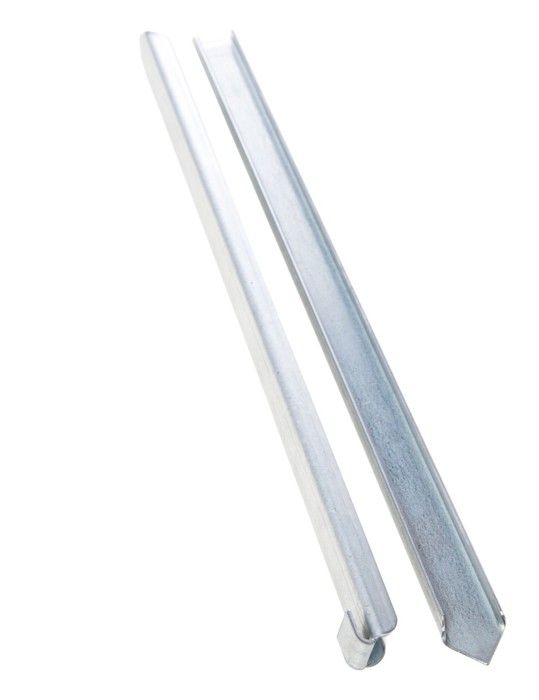 Ancrage au sol pour bordures de jardin - ICH-ZAPFE.DE - 40 x 2,6 x 0,2 cm