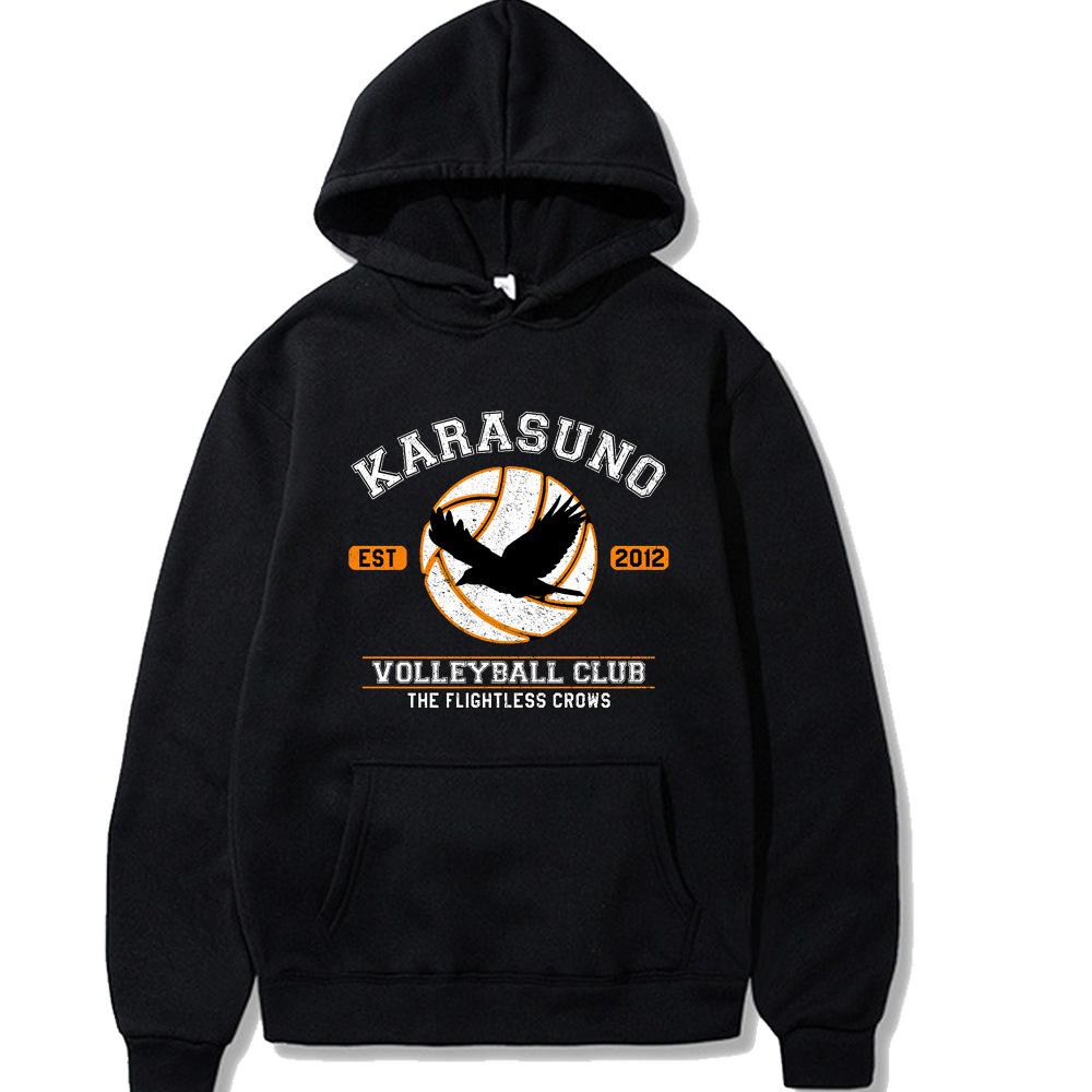 Japanese Anime Hoodie Autumn Winter Fashion Design Men's Women's Sweatshirt Fleece Oversized Couples Casual Hoodies