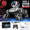 Stunt Remote Control Car: 8-Wheel Intelligent Mechanical Dog with Gesture Sensing for Kids