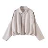Women S Fleece Long Sleeve Pilot Jacket Coat