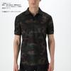 Daiwa Short Sleeve Polo Shirt Black X White S DE-7906